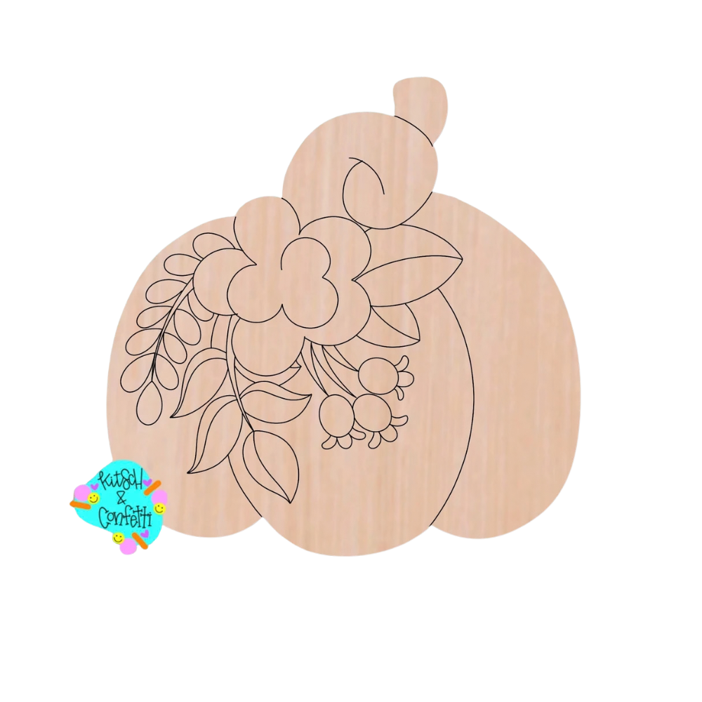 Flower Pumpkin (KC033)