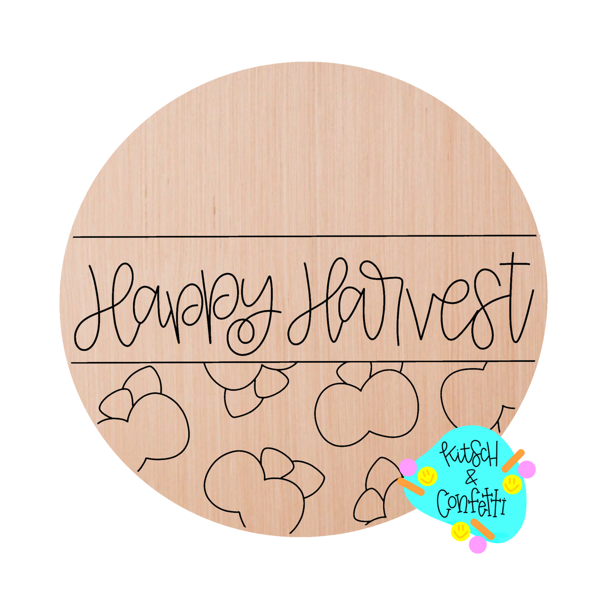 Happy Harvest Round (KC039)