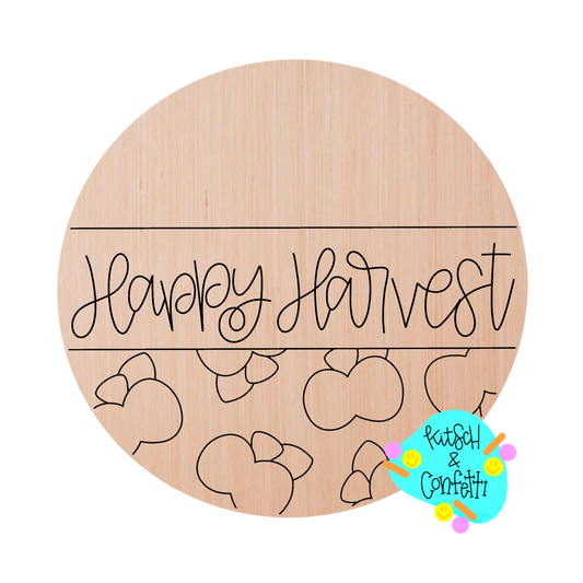 Happy Harvest Round (KC039)