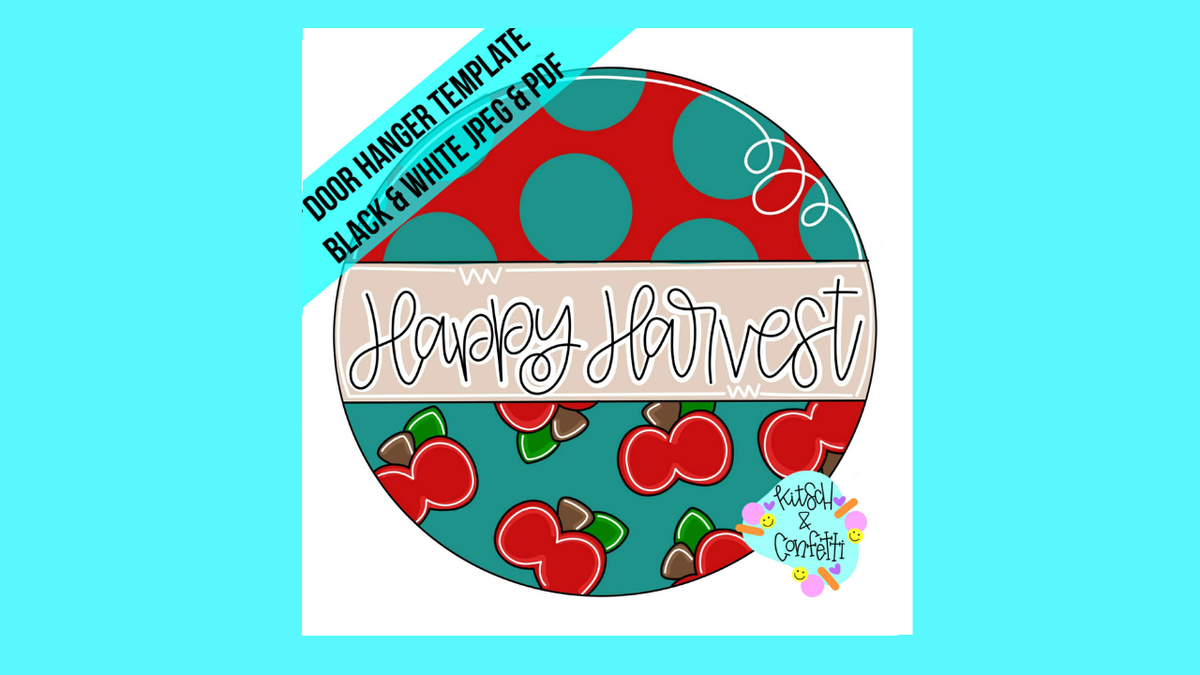 Happy Harvest Round (KC039)
