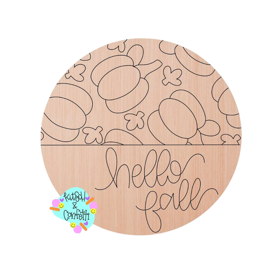 Hello Fall Round (KC041)