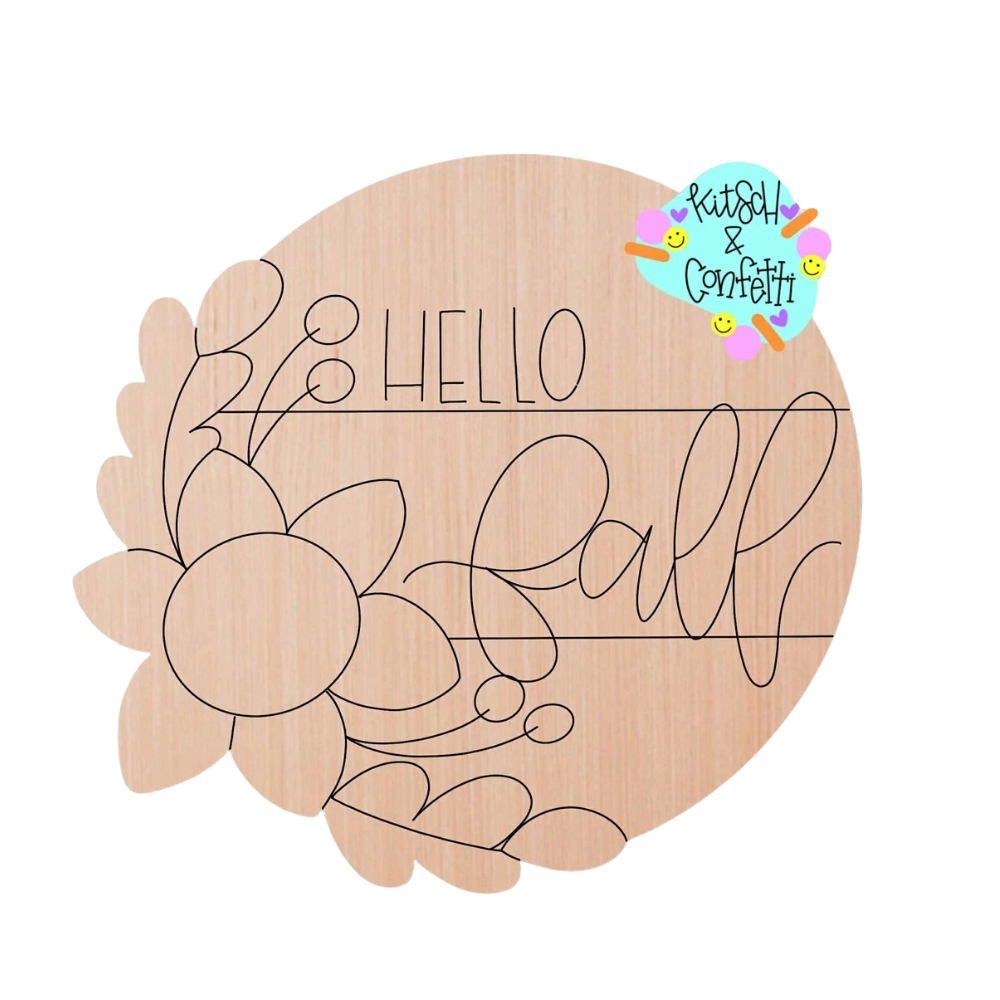 Sunflower Hello Fall (KC073)