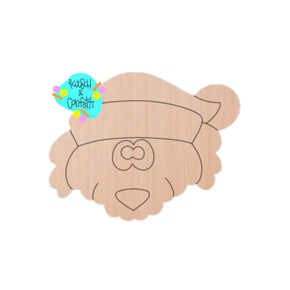 Christmas Dog Ornament (KC078-O)
