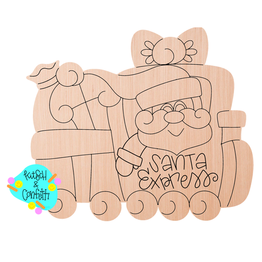 Santa Express Ornament (KC079-O)