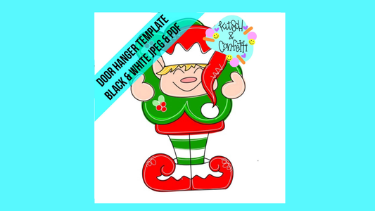 Elf Wreath Ornament (KC084-O)