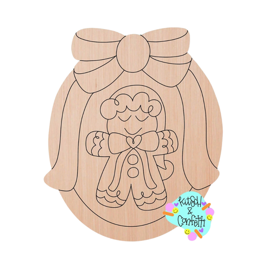 Oval Gingerbread (KC088)