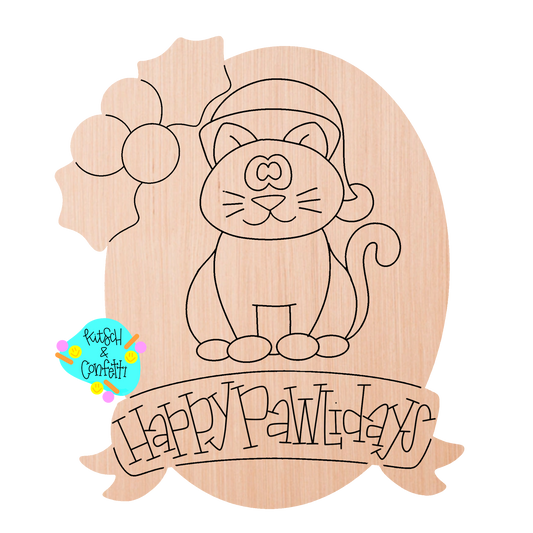 Cat Happy Pawlidays (KC111)