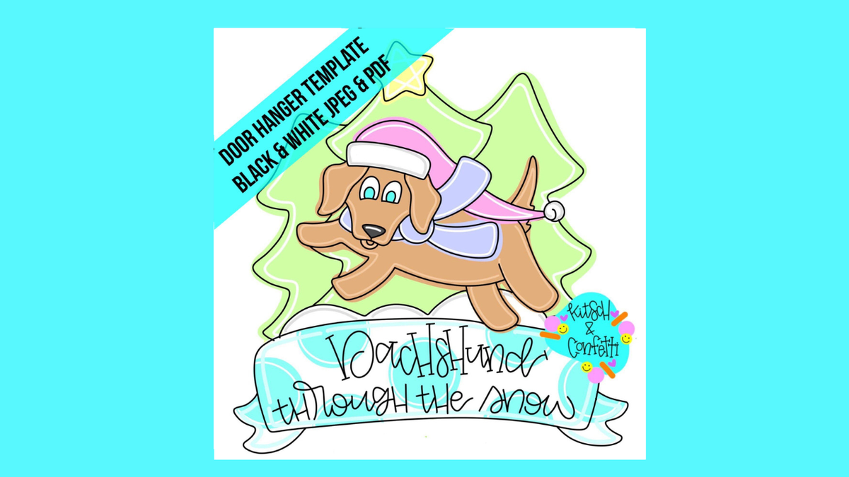 Dachshund Snow (KC112)