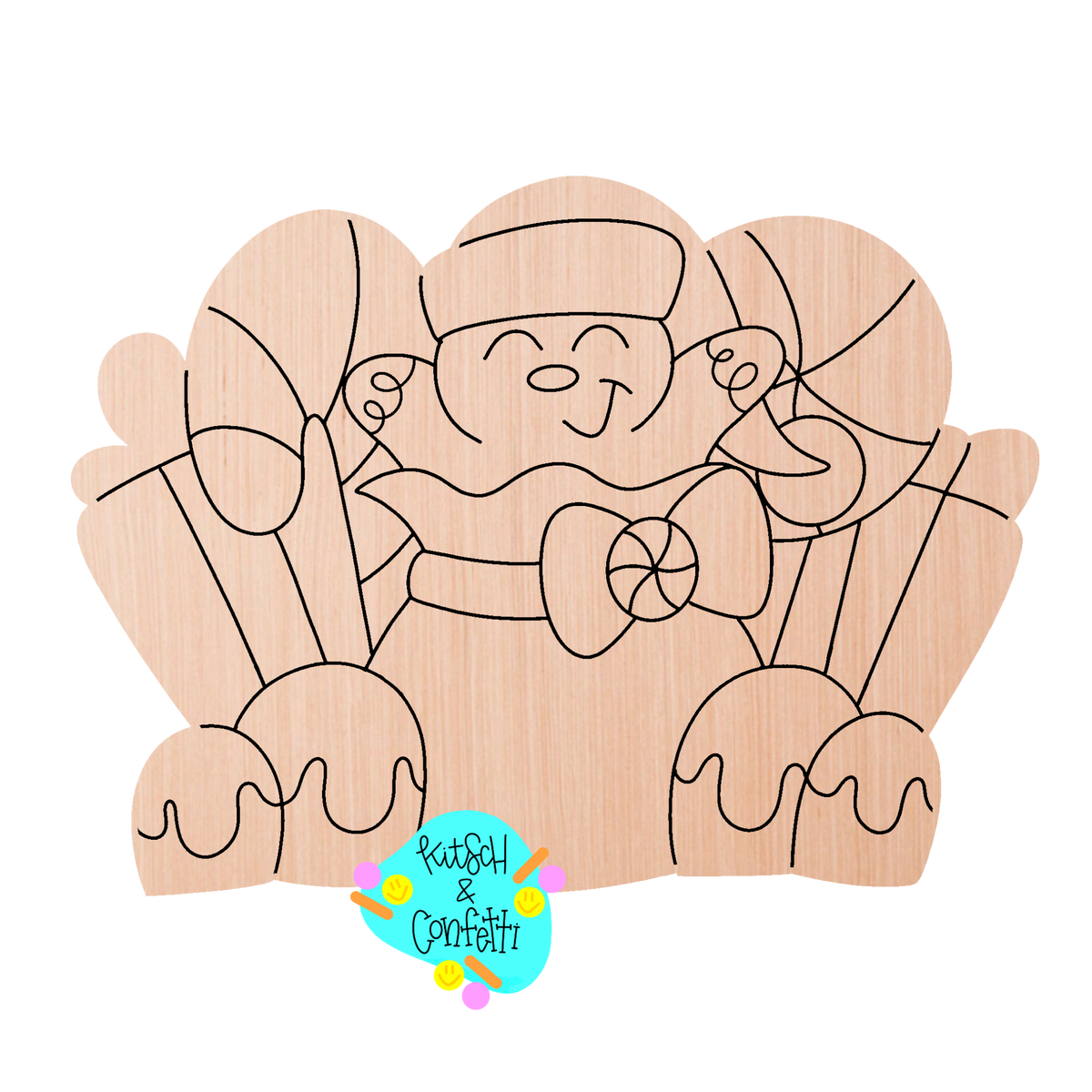 Gingerbread Bag Ornament (KC113-O)