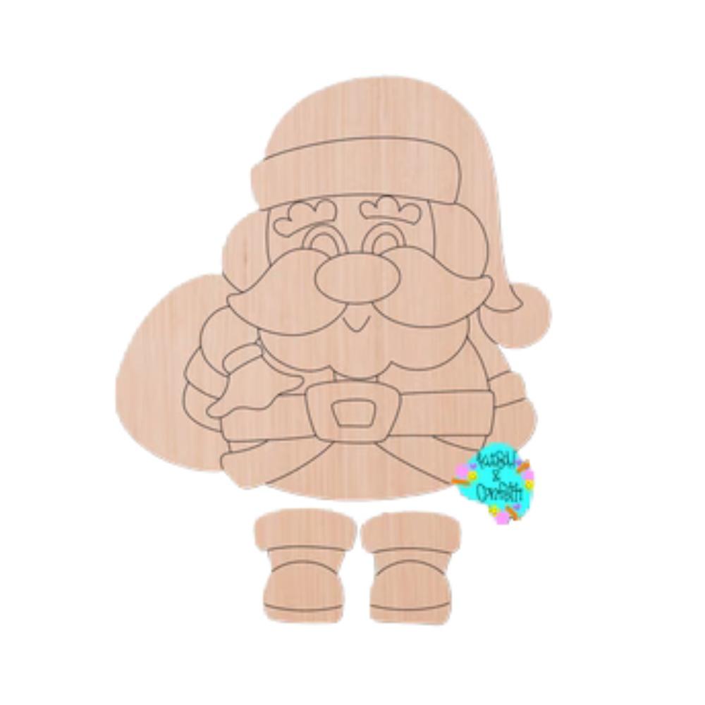 Ribbon Leg Santa (KC119)