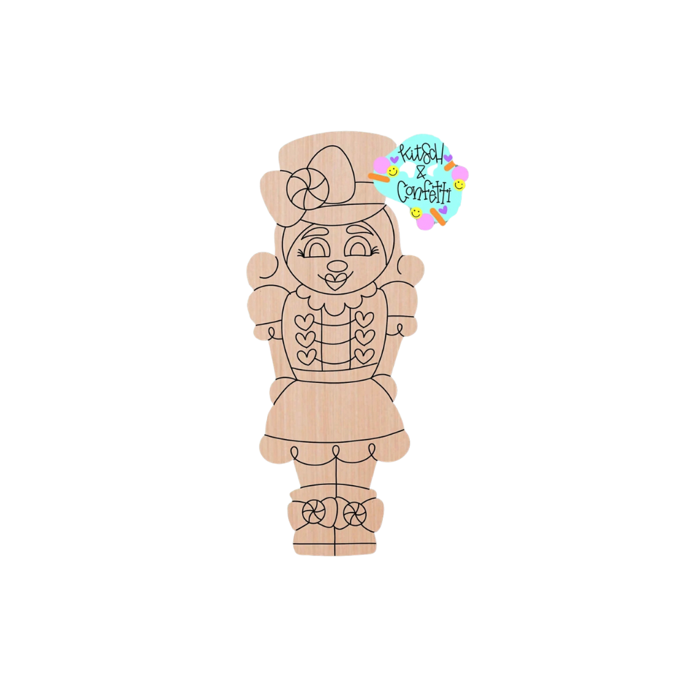 Girl Nutcracker Ornament (KC126-O)