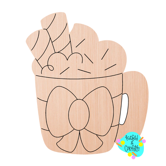 Christmas Bow Mug (KC130)