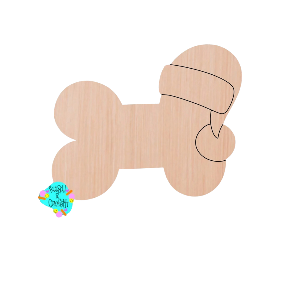 Christmas Dog Bone (KC135)