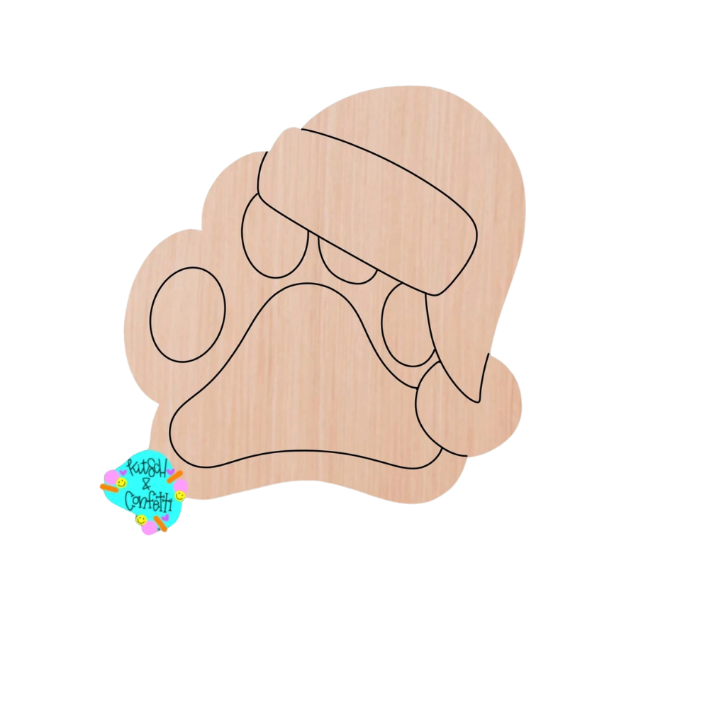 Christmas Pet Paw (KC136)