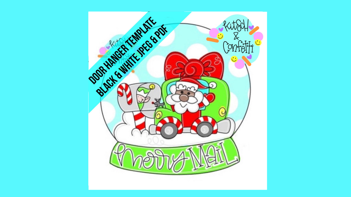 Merry Mail Snowglobe (KC143)