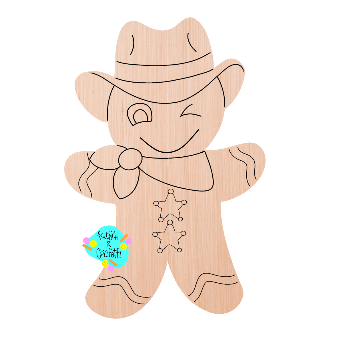 Gingerbread Cowboy (KC147)