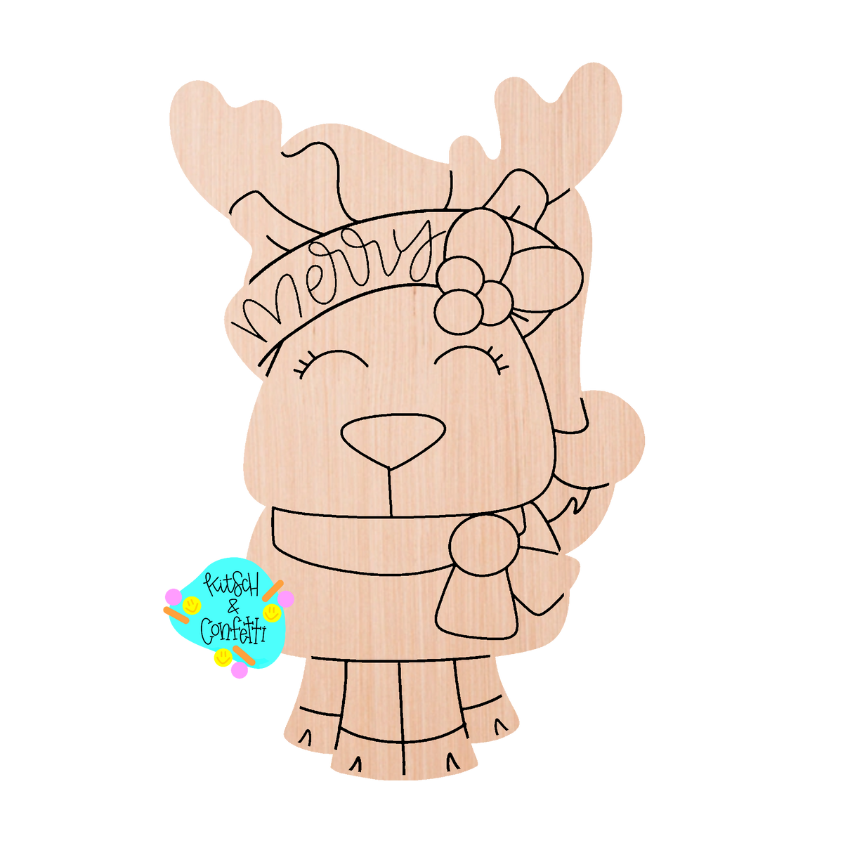 Reindeer Ornament (KC154-O)
