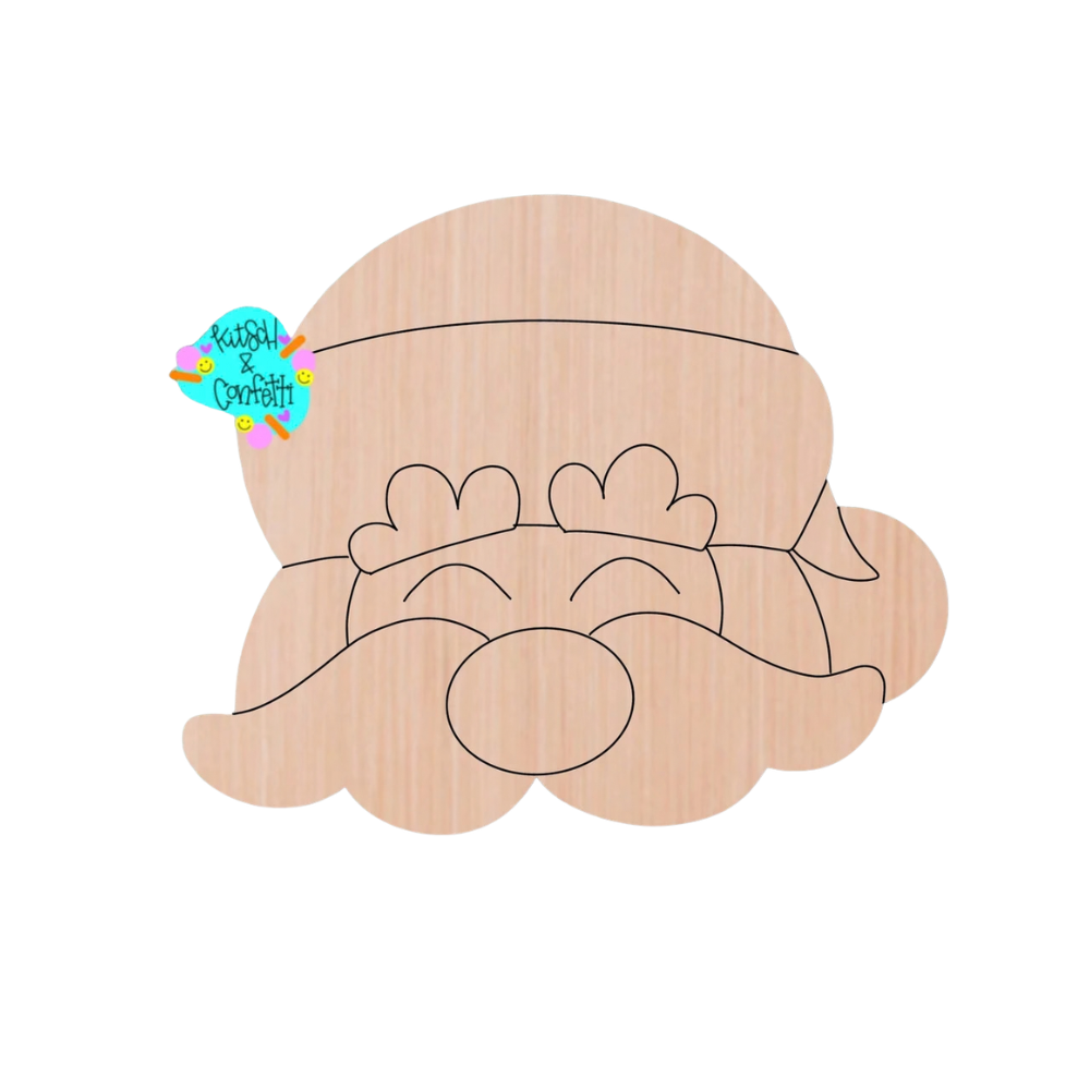 Ribbon Beard Santa (KC168)