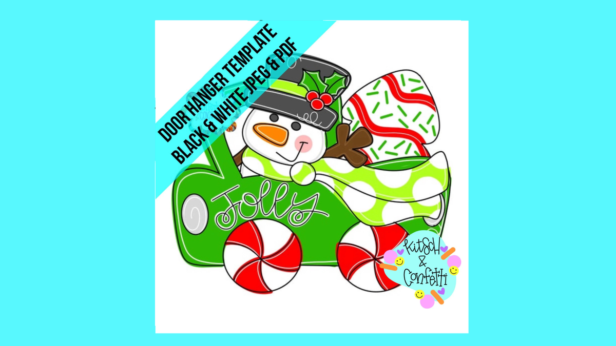 Snowman Truck (KC204)