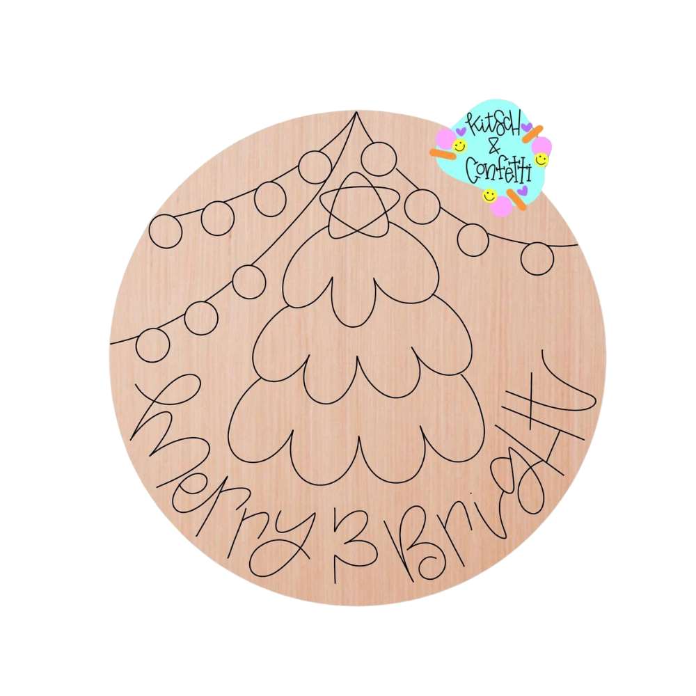 Merry & Bright Round (KC208)