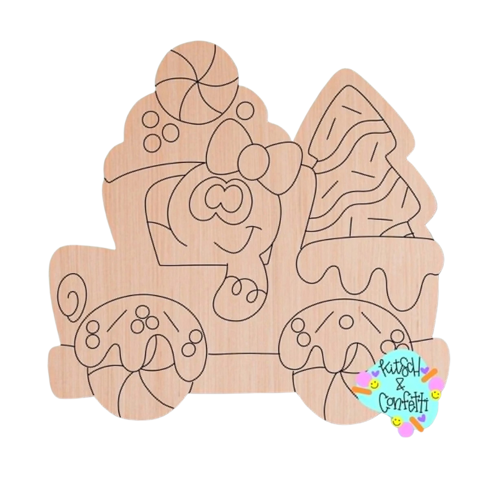 Gingerbread Girl Truck (KC210)