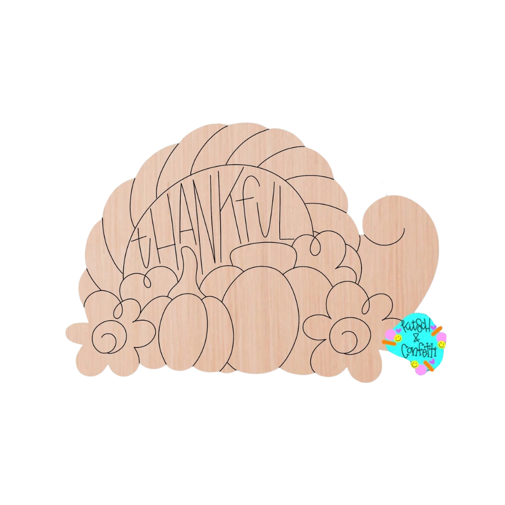Thankful Cornucopia (KC217)