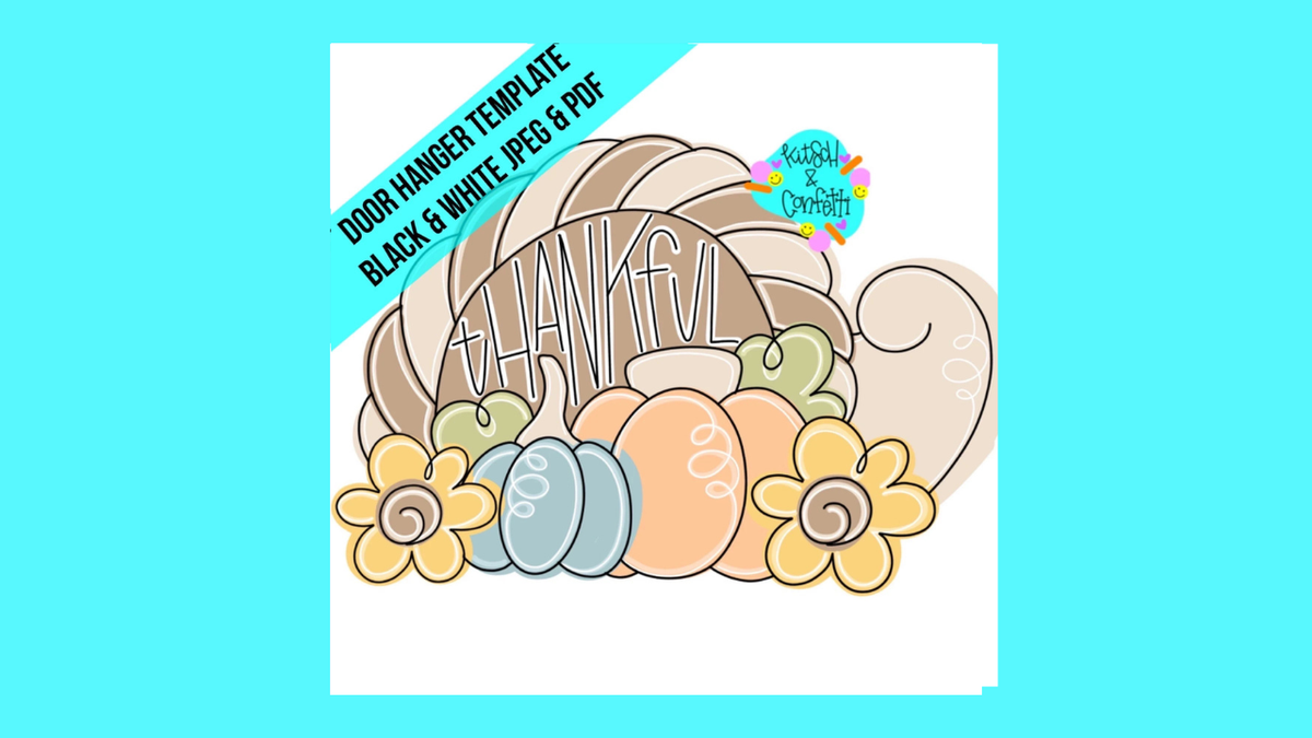 Thankful Cornucopia (KC217)