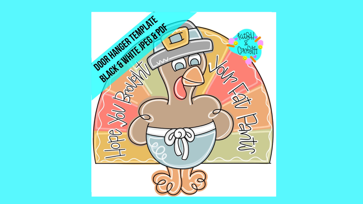 Thanksgiving Fat Pants (KC227)