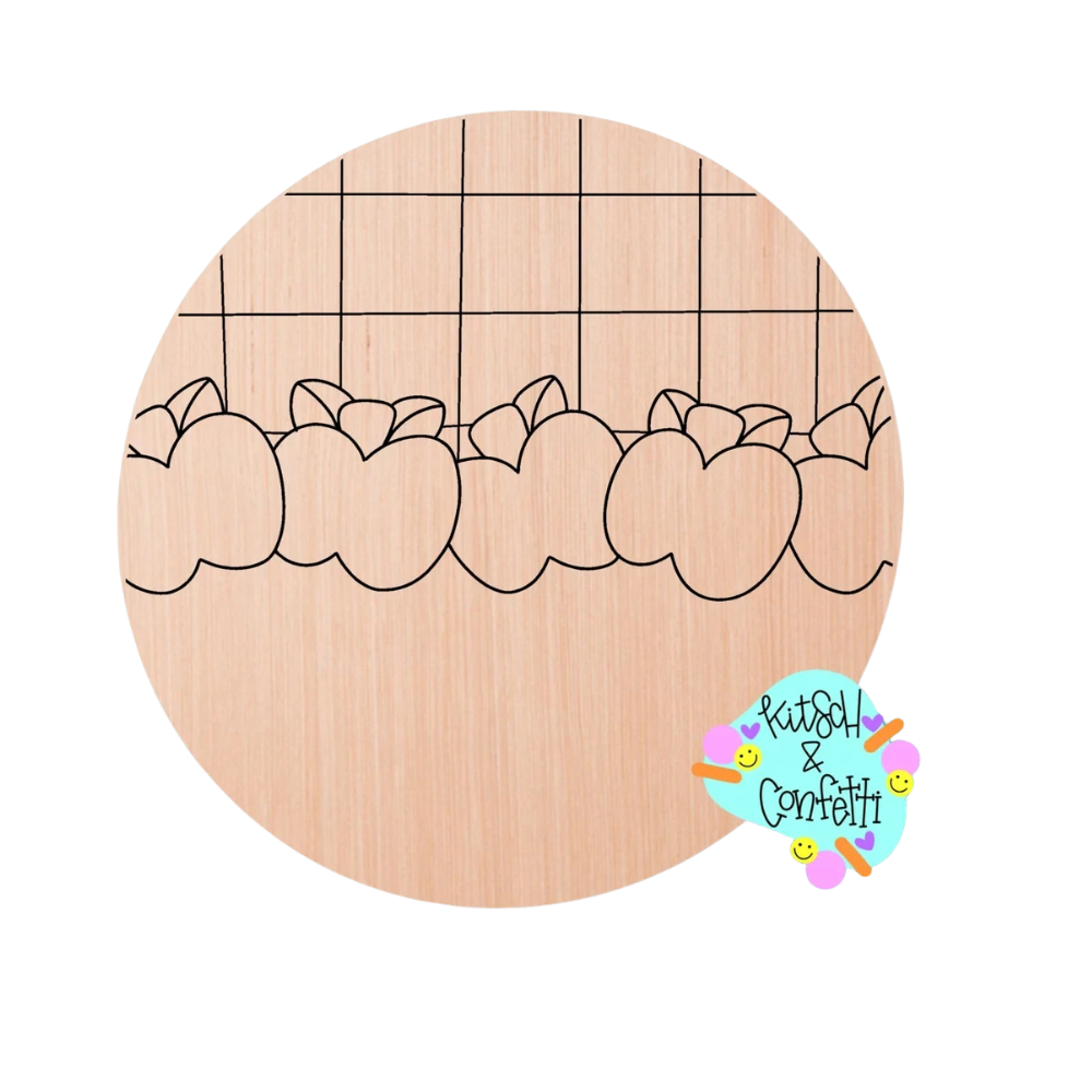 Teacher Apple Checkers (KC244)