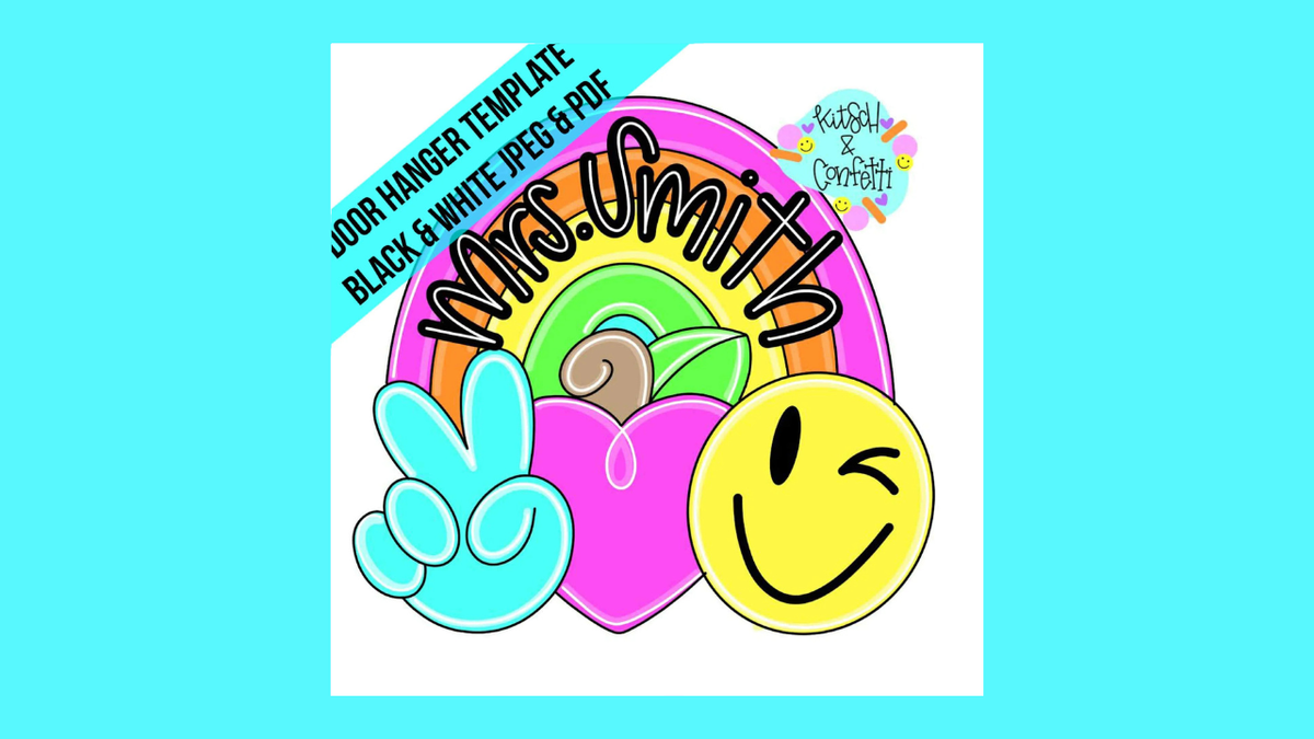 Teacher Rainbow (KC254)