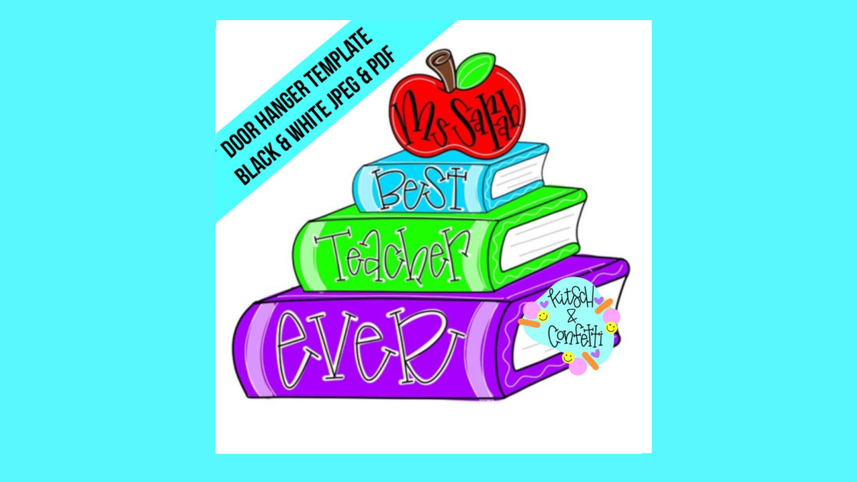 Teacher Book Stack (KC259)
