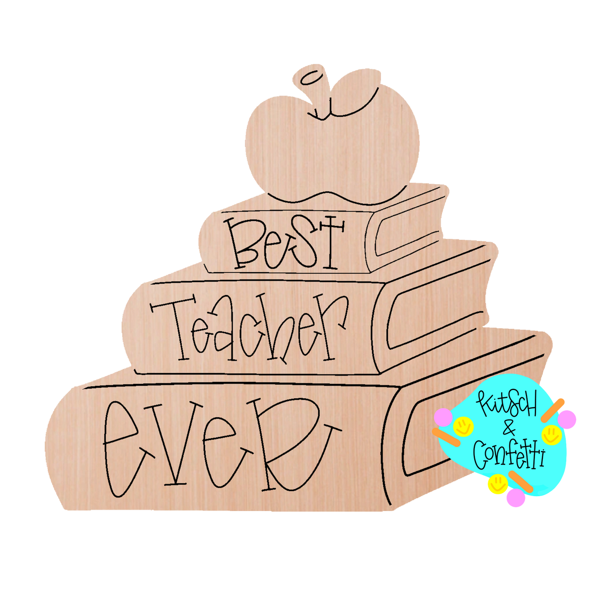 Teacher Book Stack (KC259)