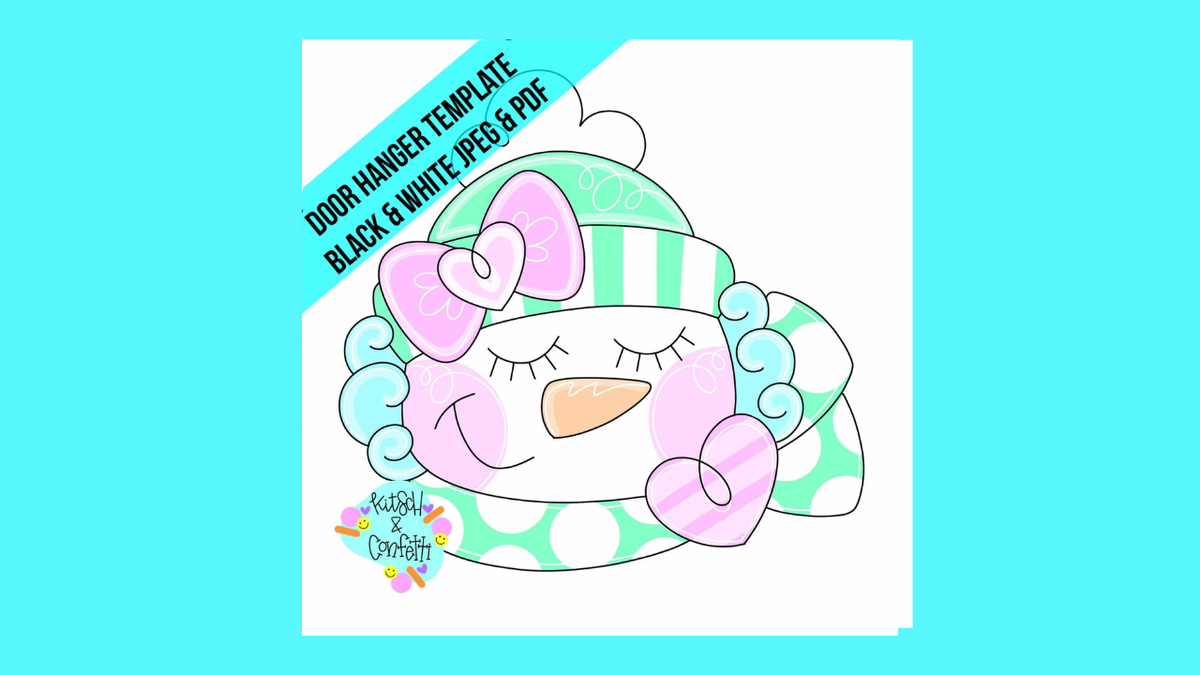 Snowman Girl Ornament (KC279-O)