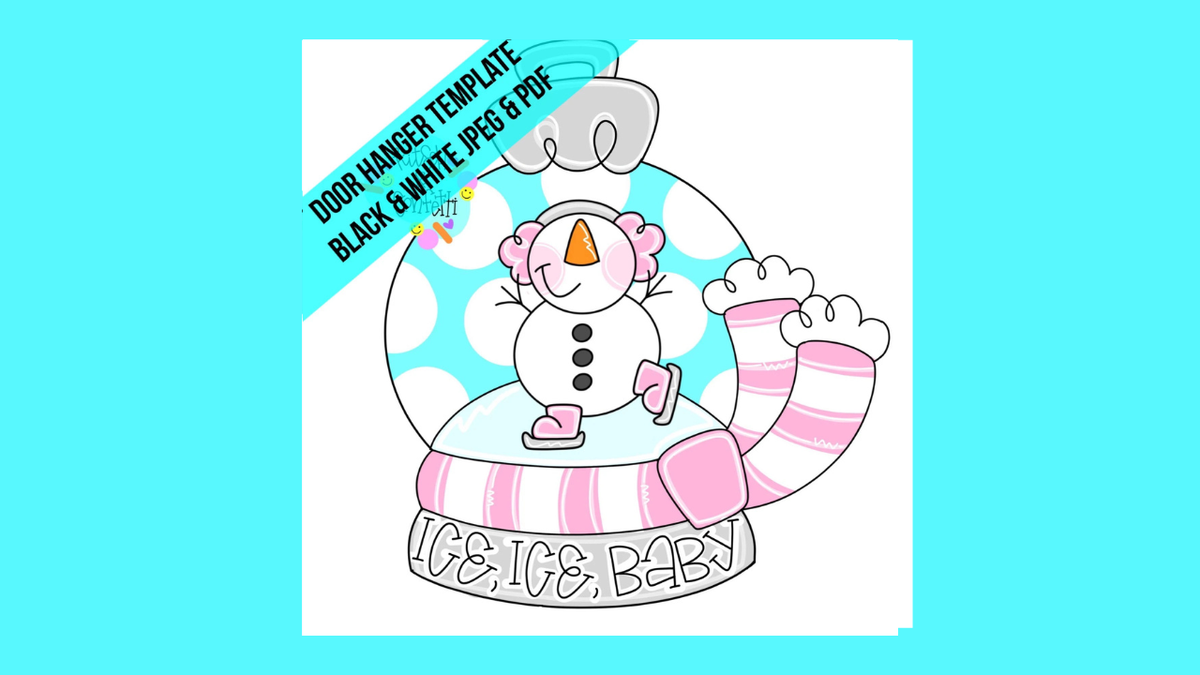 Ice Ice Baby Snowglobe (KC283)