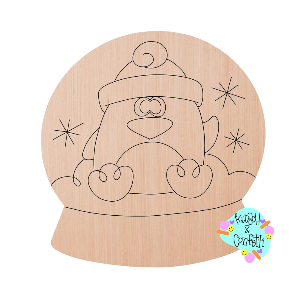 Penguin Snowglobe (KC299)