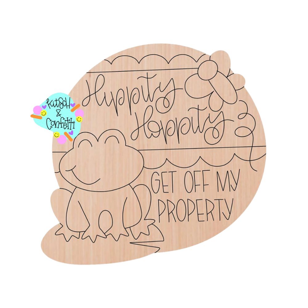 Hippity Hoppity Get Off My Property (KC323)