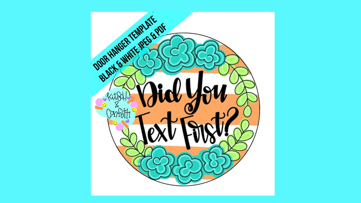 Did You Text First (KC328)