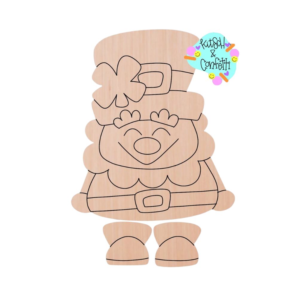 Ribbon Leg Leprechaun (KC343)