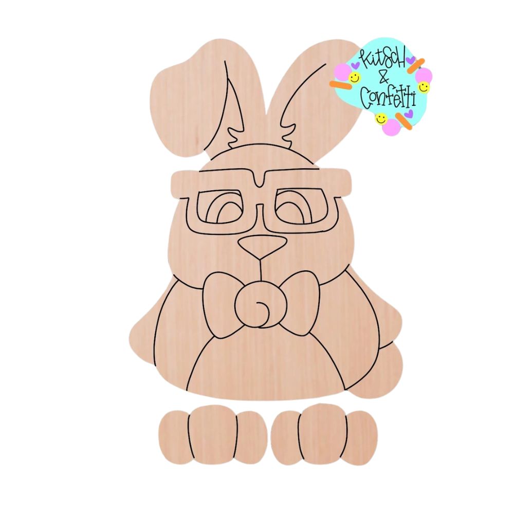 Ribbon Leg Easter Bunny (KC346)