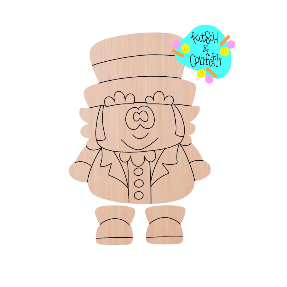 Ribbon Leg Uncle Sam (KC349)