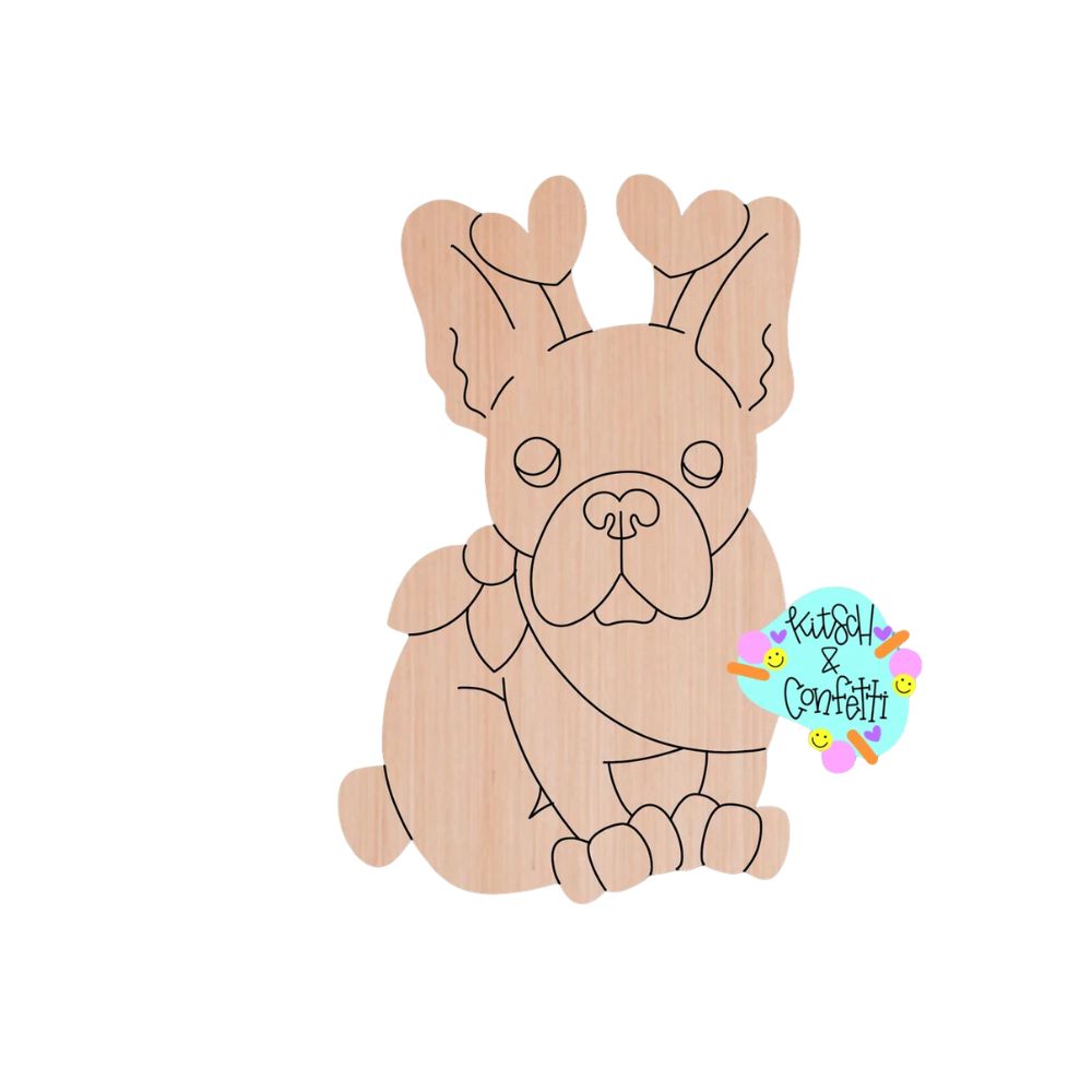 Valentines Day Frenchie (KC368)