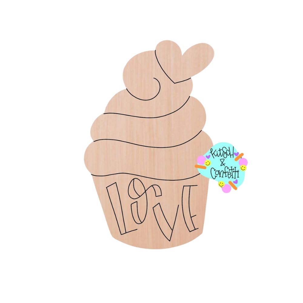 Valentines Cupcake (KC372)