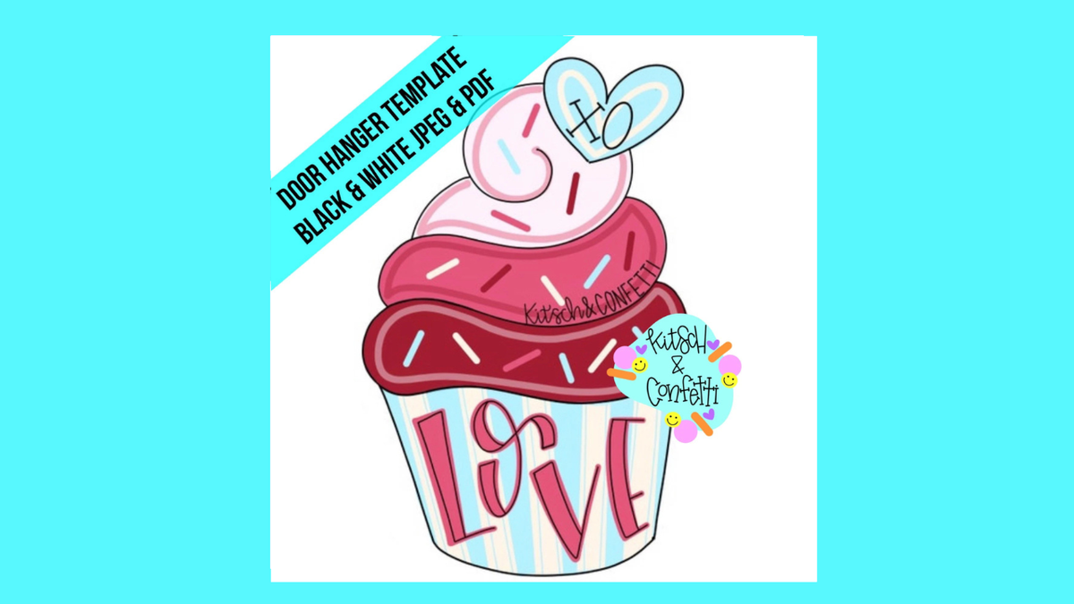 Valentines Cupcake (KC372)