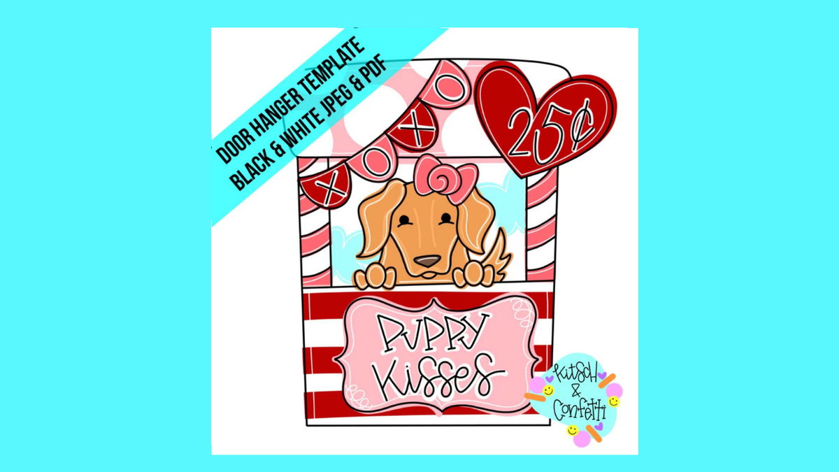 Puppy Kissing Booth (KC390)
