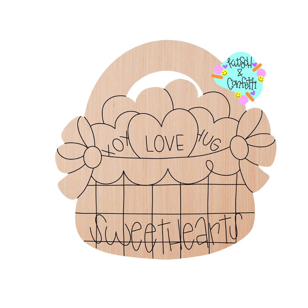 Sweetheart Valentines Basket (KC391)