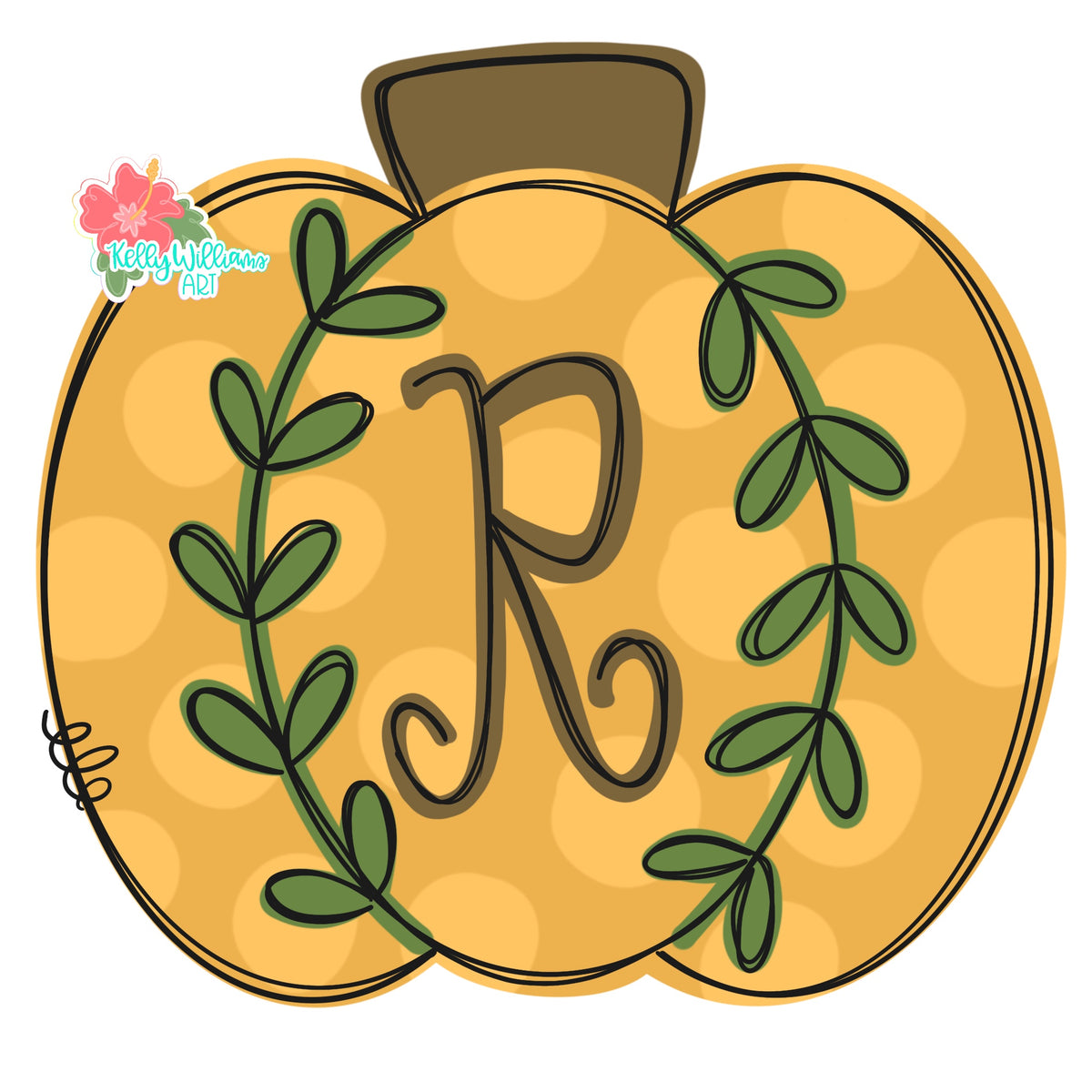 Monogram Pumpkin (KA104)
