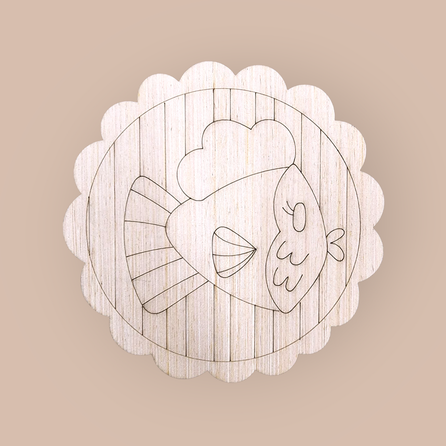 Fish Round (HC163)