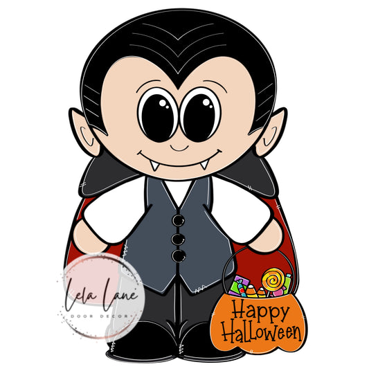 Happy Halloween Dracula (LL015)