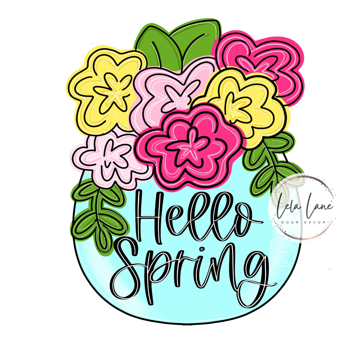 Hello Spring Vase (LL058)