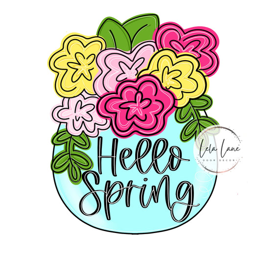 Hello Spring Vase (LL058)